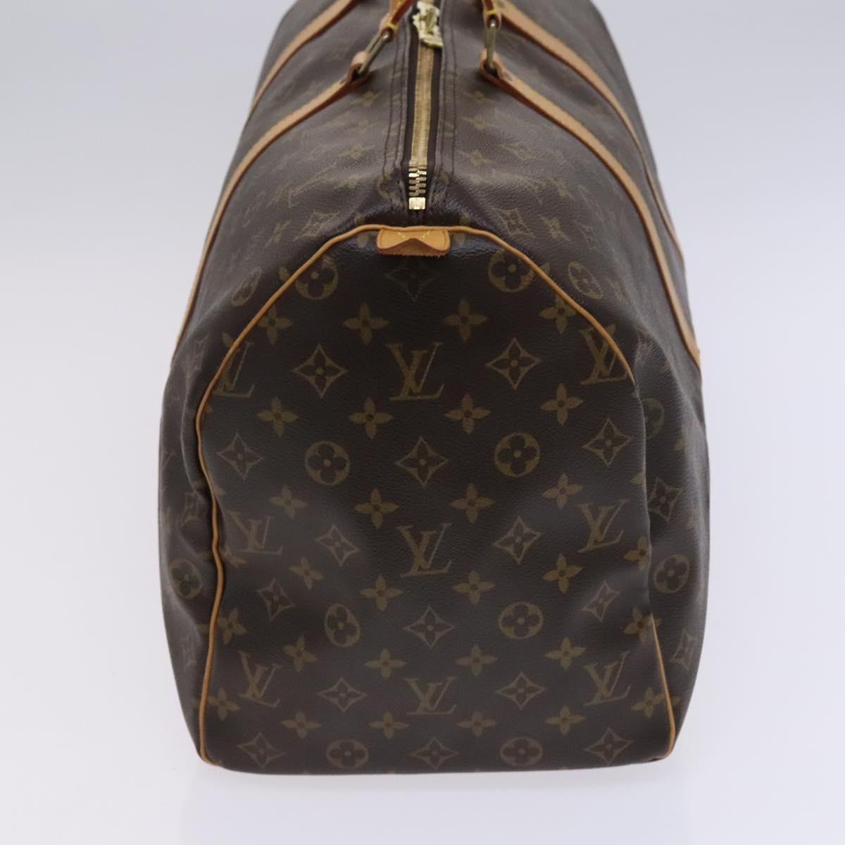 Louis Vuitton Keepall 50, Brown, Canvas, travel