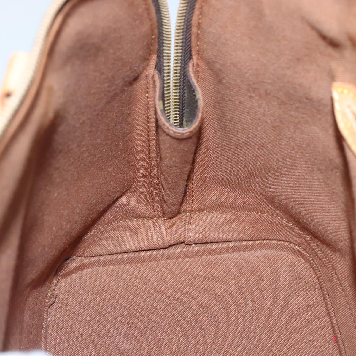 Louis Vuitton Alma, Brown, Canvas, handbag