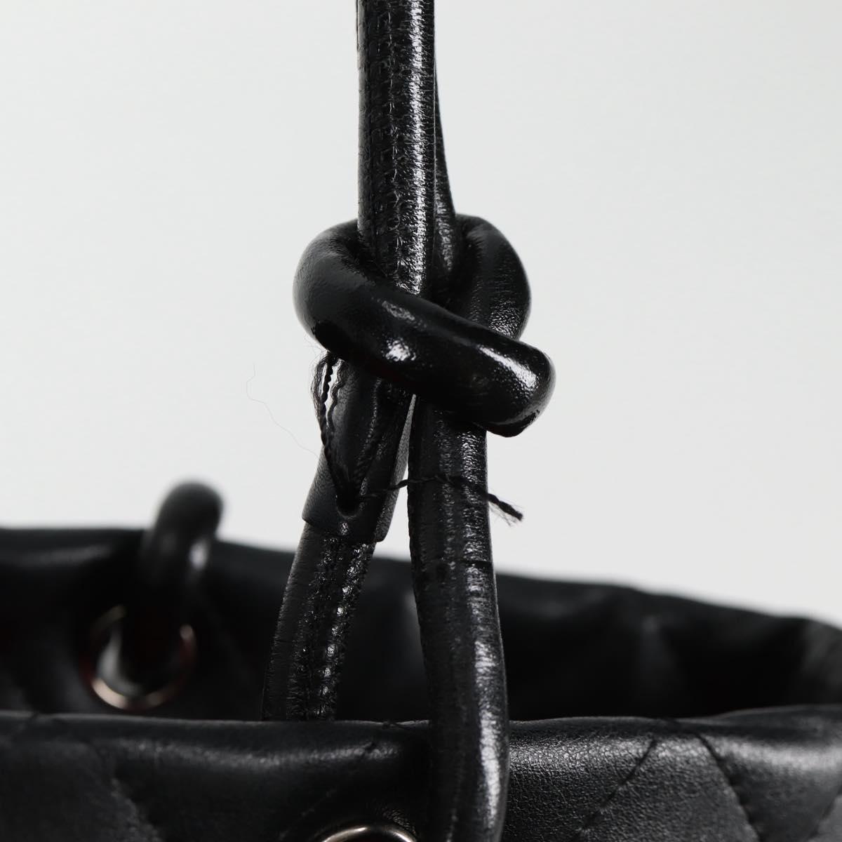 Chanel Cambon, Black, Leather, tote