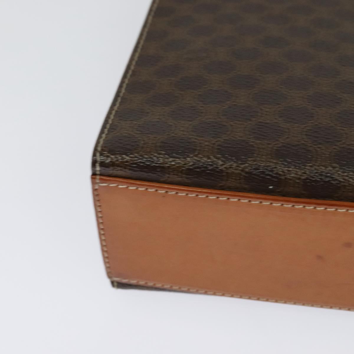 Céline Triomphe, Brown, Canvas, handbag