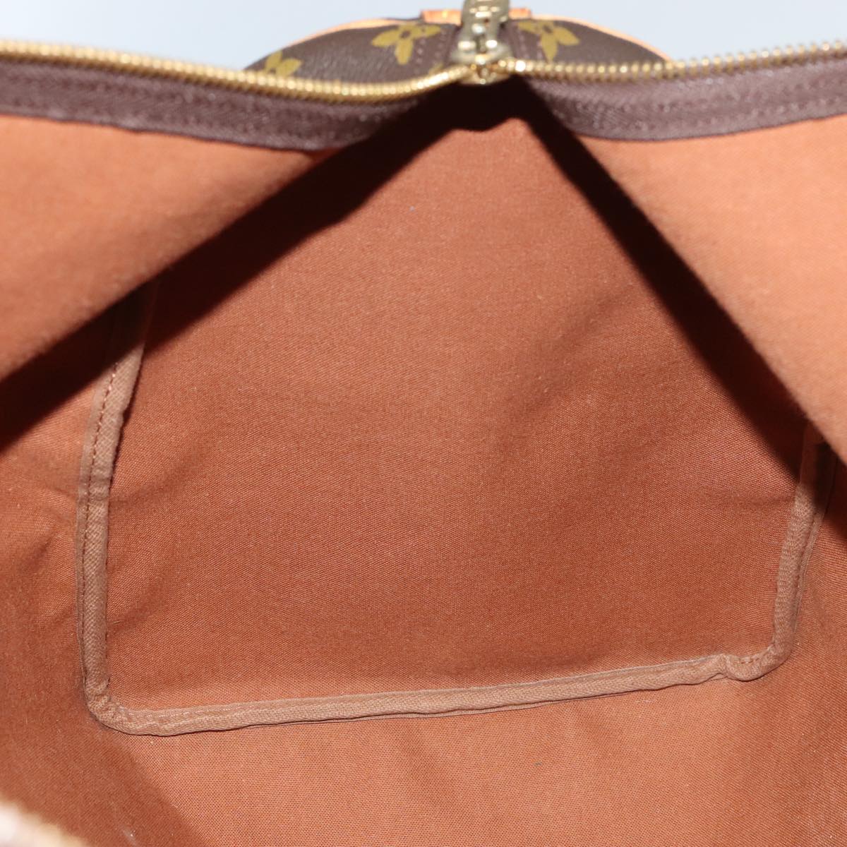 Louis Vuitton Keepall 60, Brown, Canvas, travel