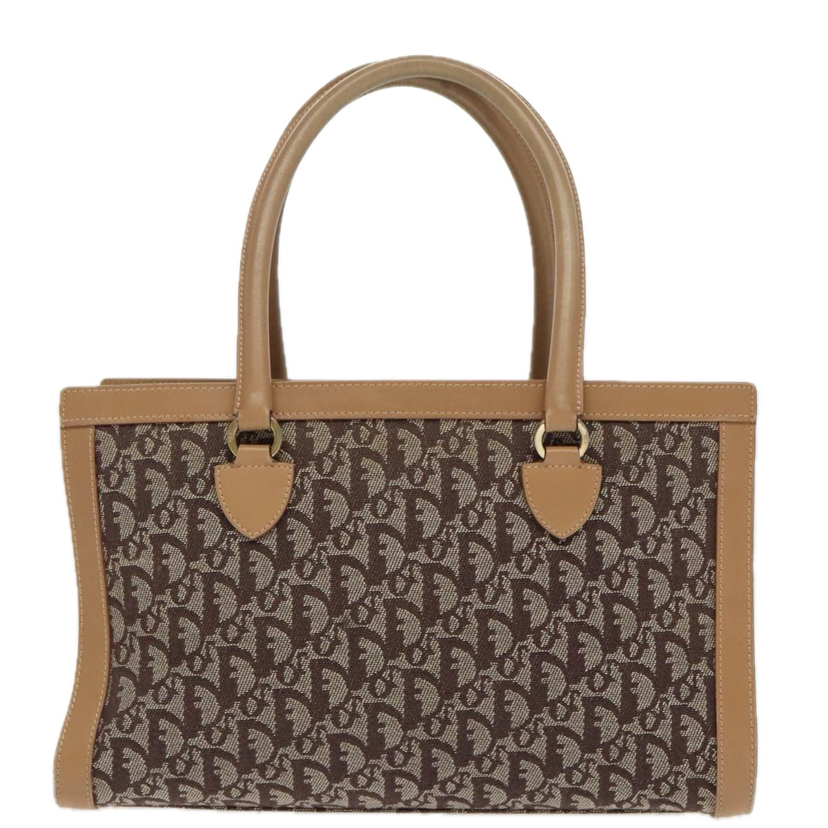 Dior Trotter, Brown, Canvas, handbag