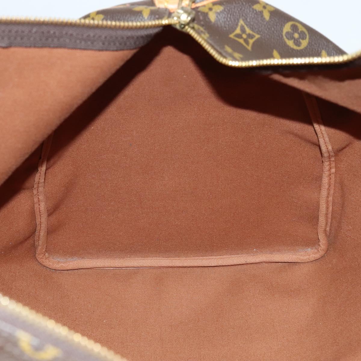 Louis Vuitton Keepall 60, Brown, Canvas, travel