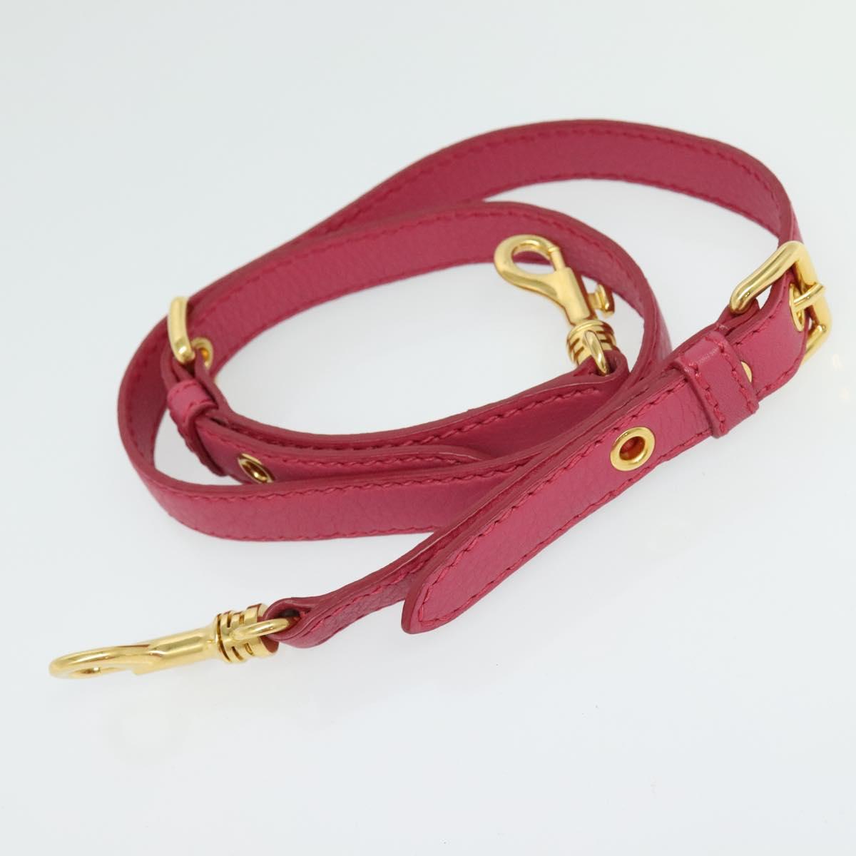 Miu Miu Vitello, Pink, Leather, handbag