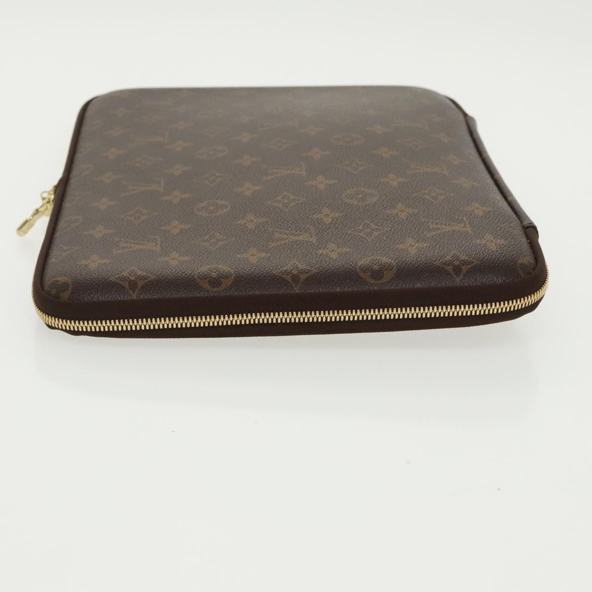 Louis Vuitton Housse ordinateur, Brown, Canvas, wallet