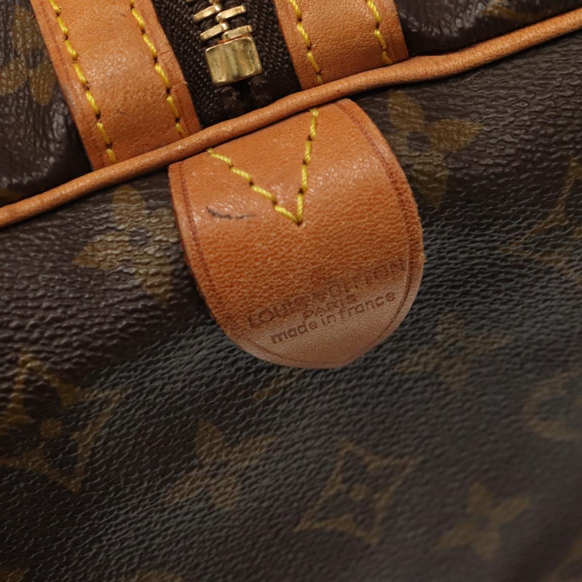 Louis Vuitton Sac Souple, Brown, Canvas, travel