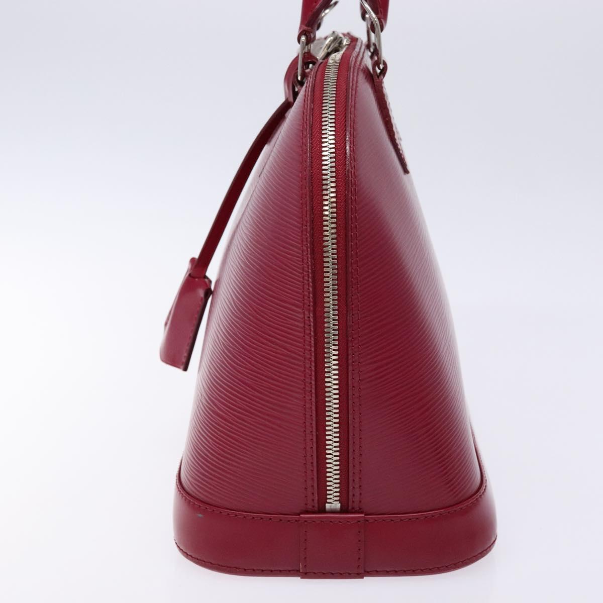 Louis Vuitton Alma, Pink, Leather, handbag