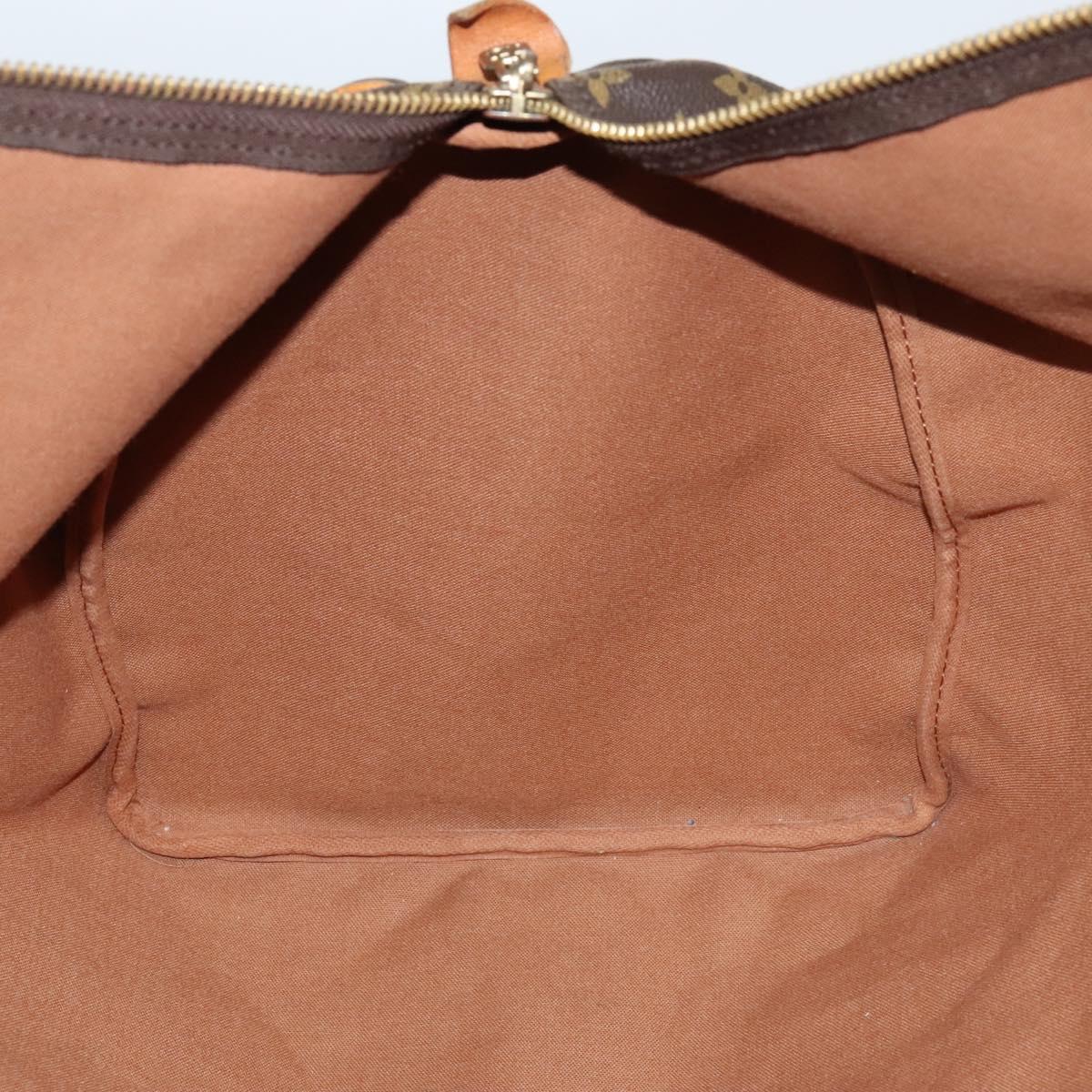 Louis Vuitton Keepall 60, Brown, Canvas, travel