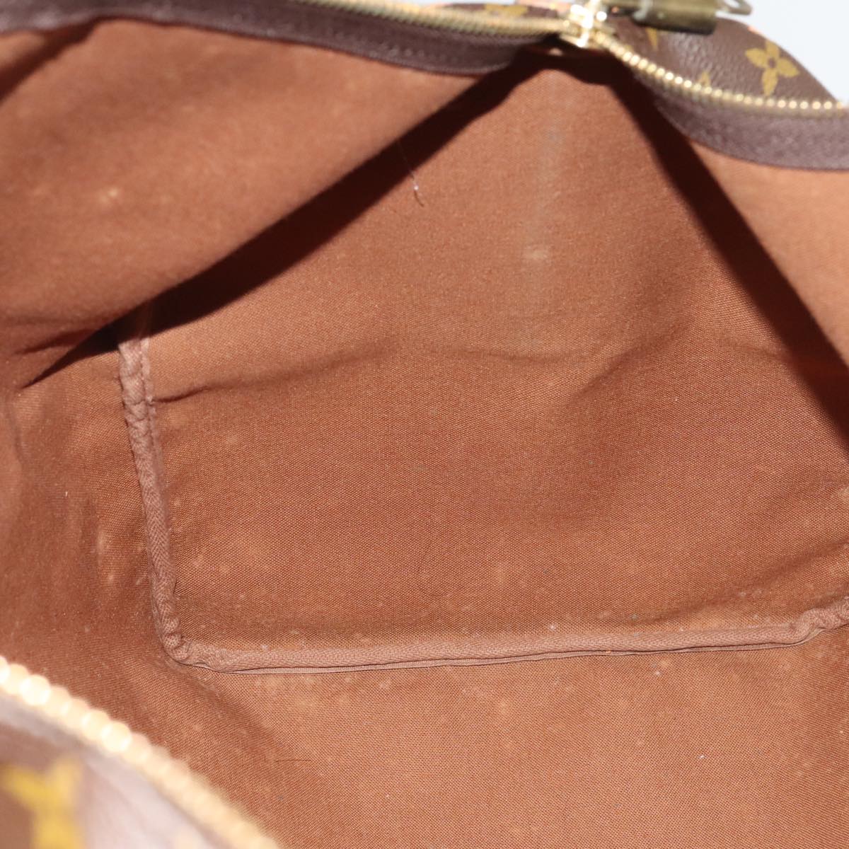 Louis Vuitton Keepall 60, Brown, Canvas, travel