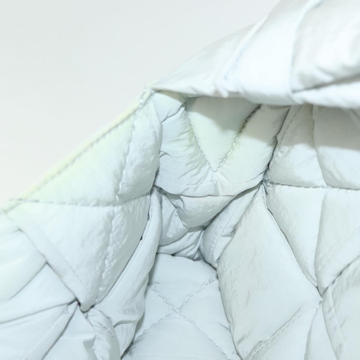 Bottega Veneta Cassette, GRAY, NYLON, shoulder
