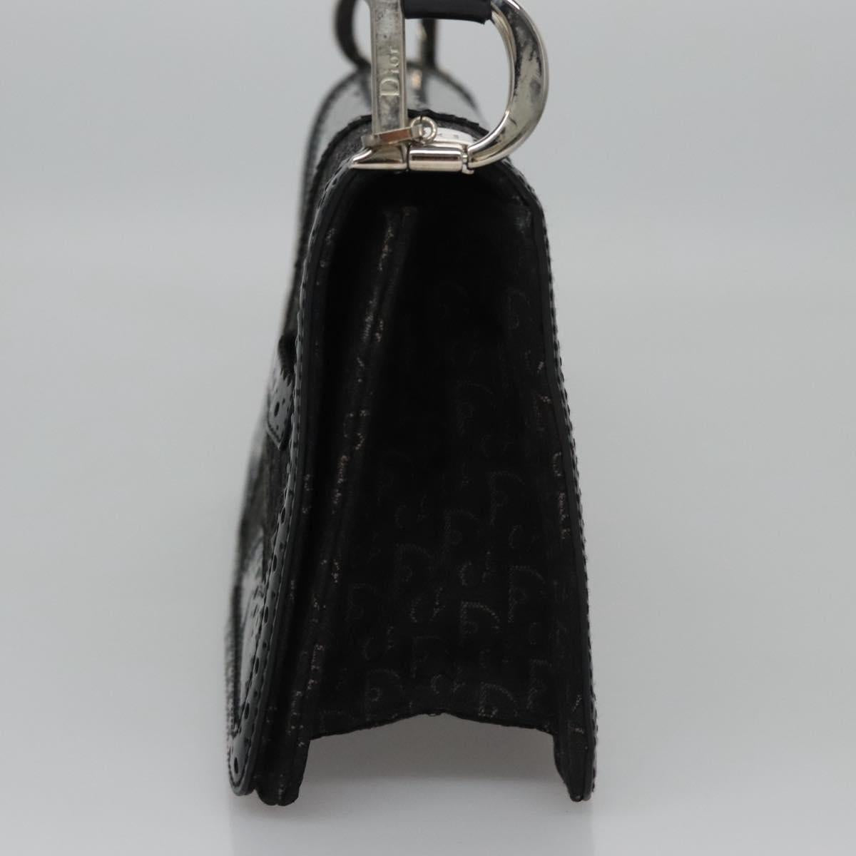 Dior Trotter, Black, Canvas, shoulder
