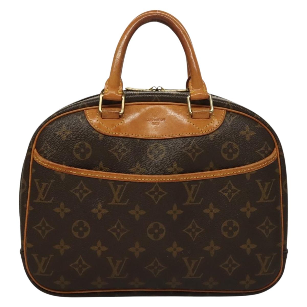 Louis Vuitton Trouville, Brown, Canvas, handbag