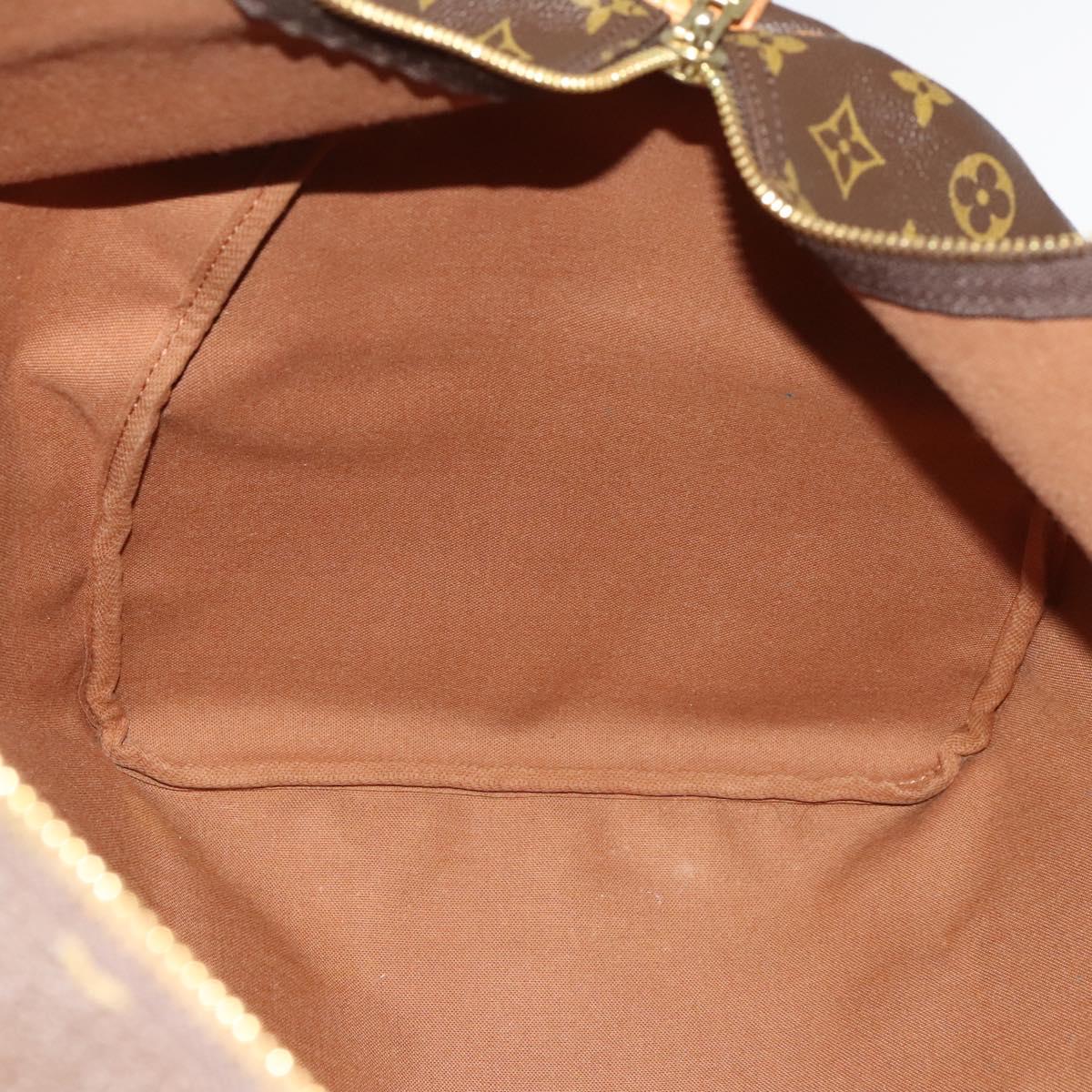 Louis Vuitton Keepall 60, Brown, Canvas, travel