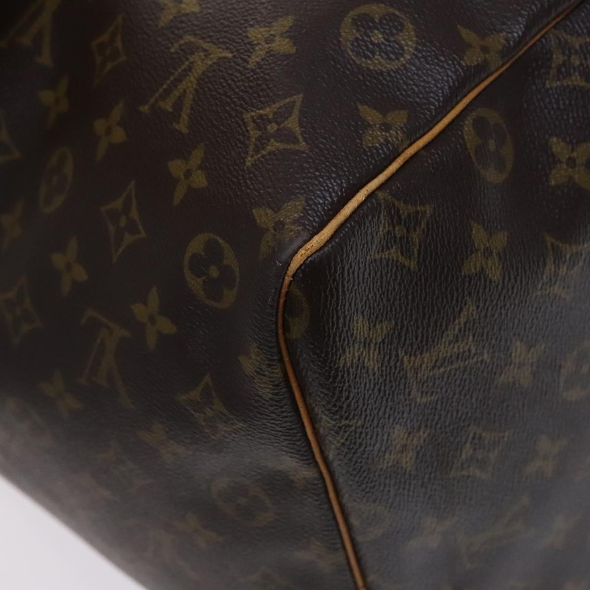 Louis Vuitton Keepall 60, Brown, Canvas, travel