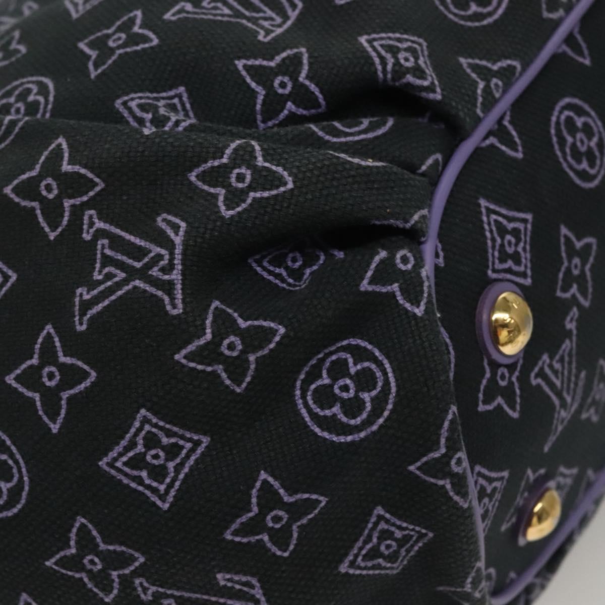 Louis Vuitton Ipanema, Purple, Canvas, tote
