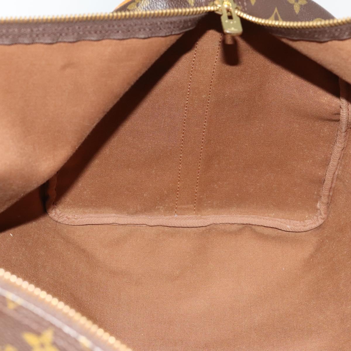 Louis Vuitton Keepall Bandoulière 60, Brown, Canvas, travel