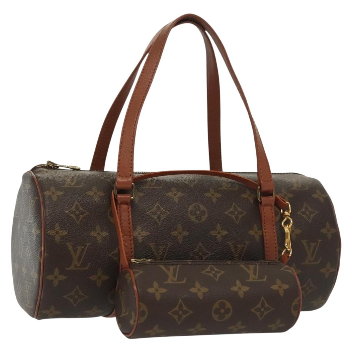 Louis Vuitton Papillon 30, Brown, Canvas, handbag