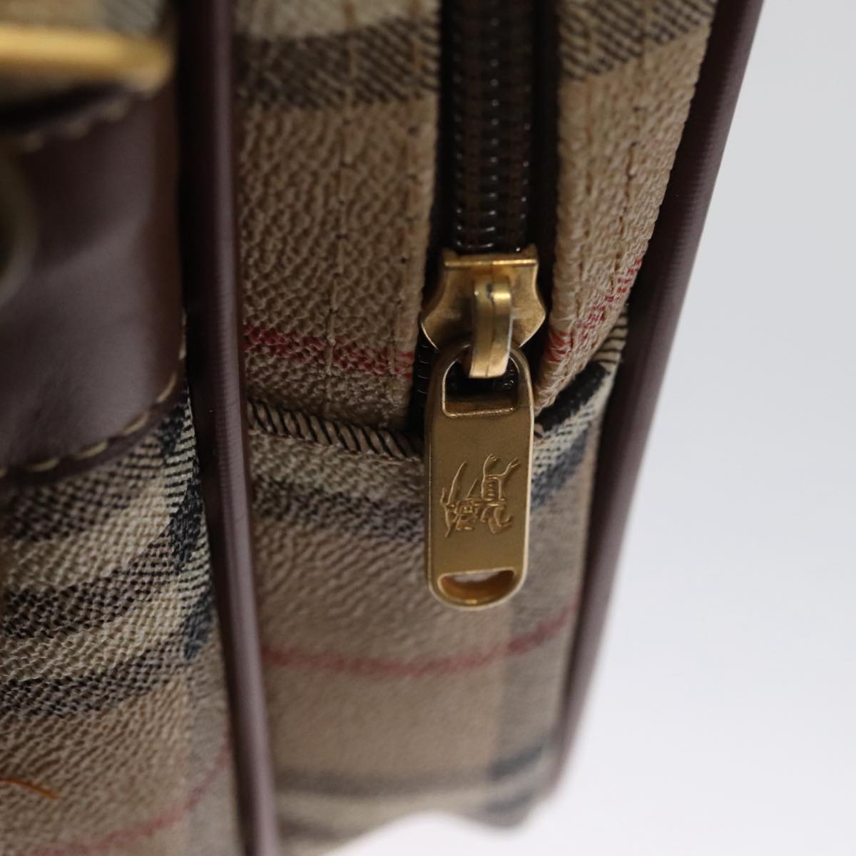 Burberry Nova Check, Beige, Canvas, shoulder
