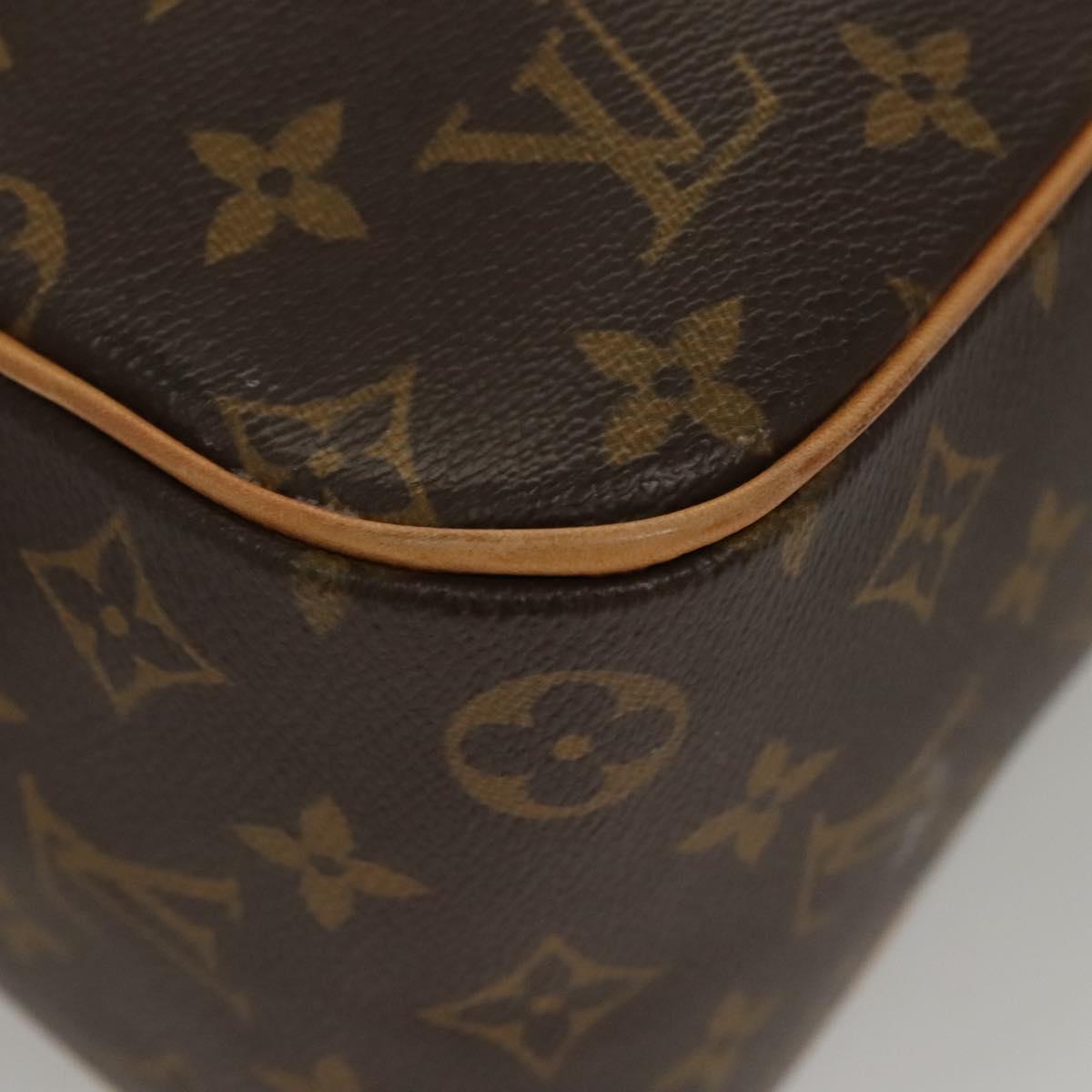 Louis Vuitton Excentri cité, Brown, Canvas, handbag
