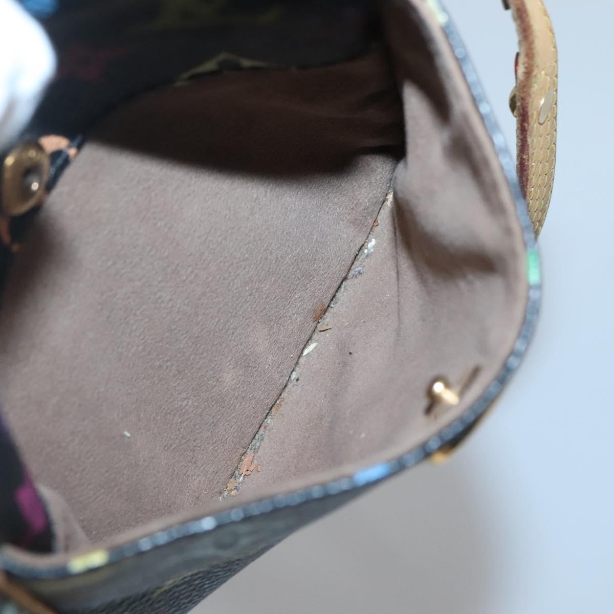 Louis Vuitton Rift, Black, Canvas, shoulder