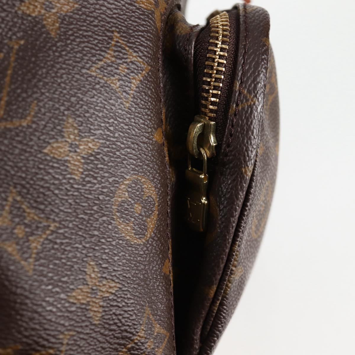 Louis Vuitton Montsouris GM, Brown, Canvas, backpack