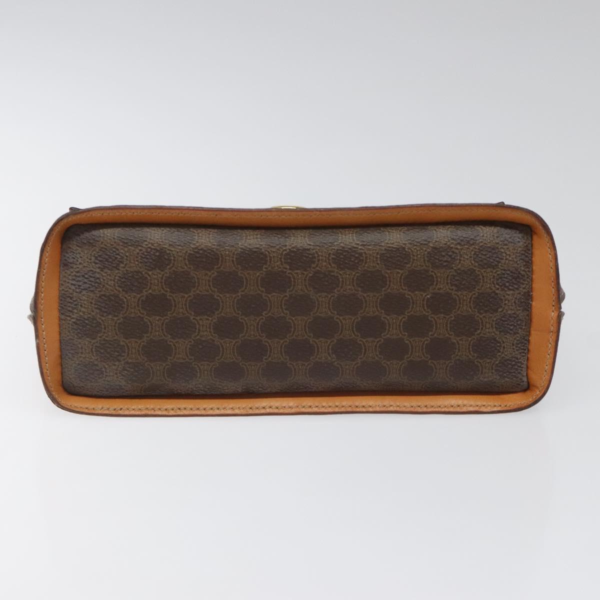 Céline Macadam, Brown, Canvas, handbag