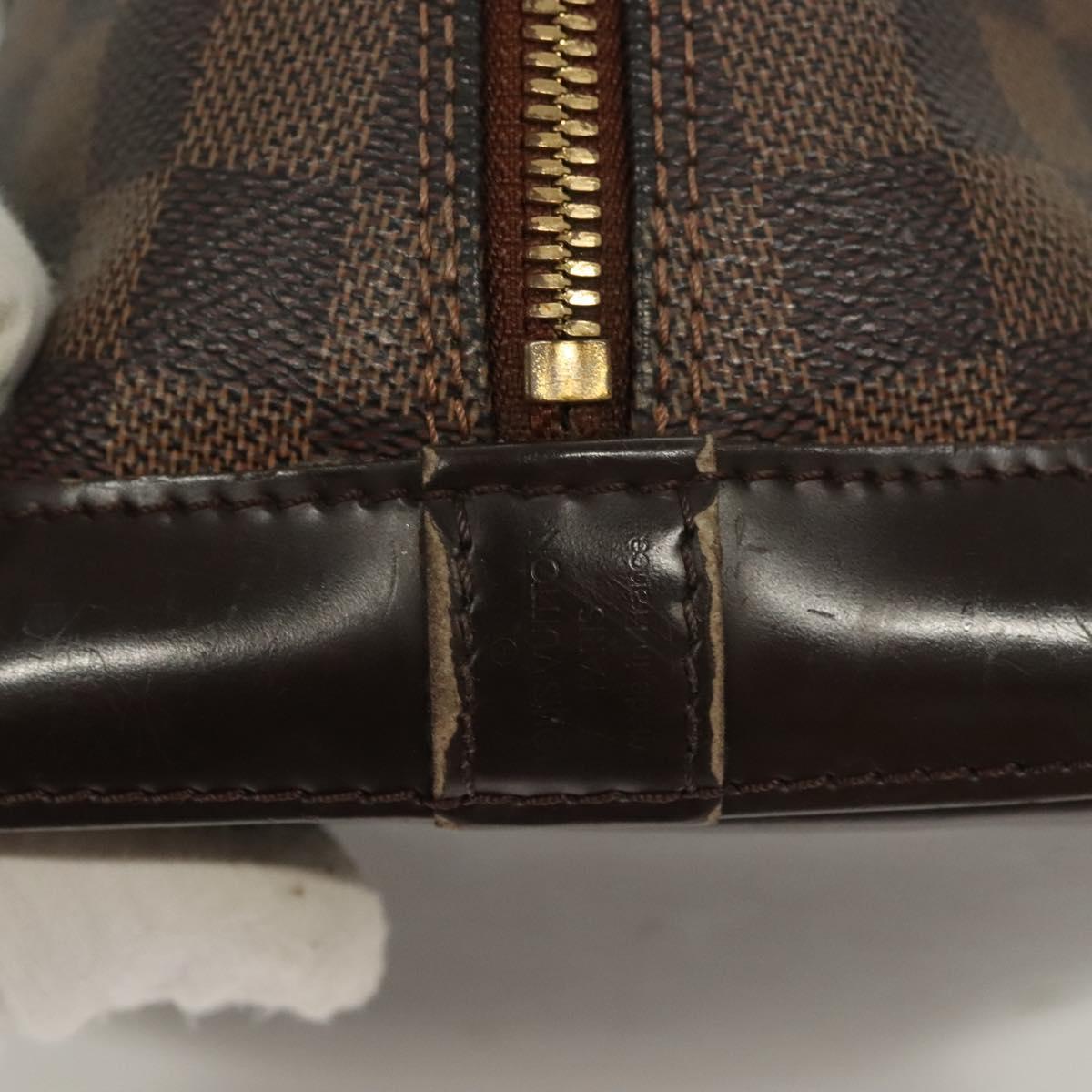 Louis Vuitton Alma, Brown, Canvas, handbag