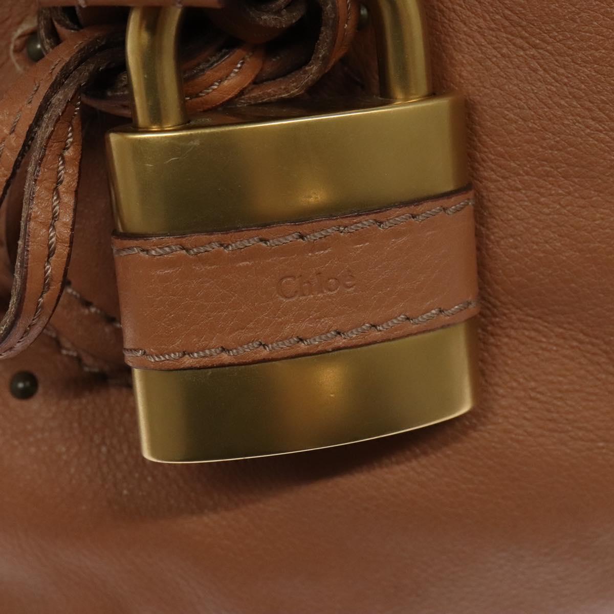 Chloé Paddington, Brown, Leather, handbag