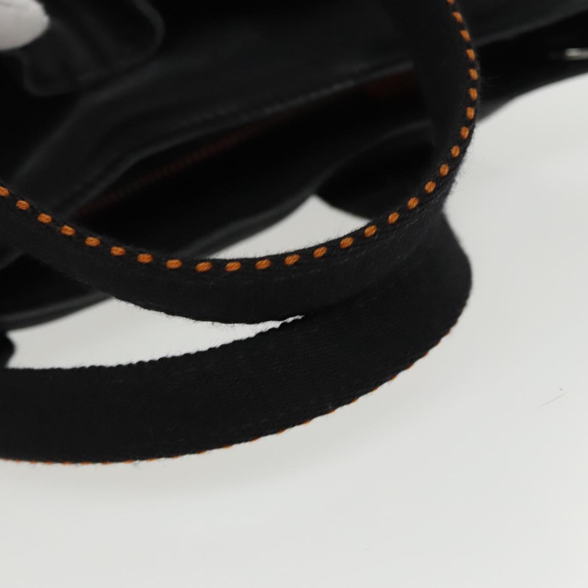 Hermès Caravan, Black, Leather, handbag