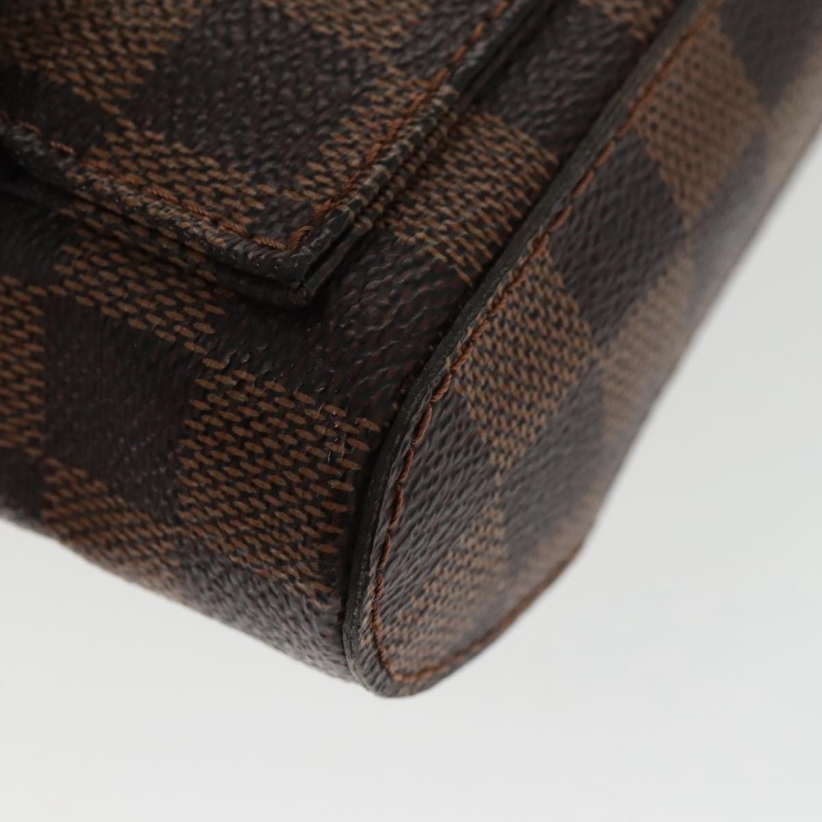 Louis Vuitton Geronimos, Brown, Canvas, shoulder