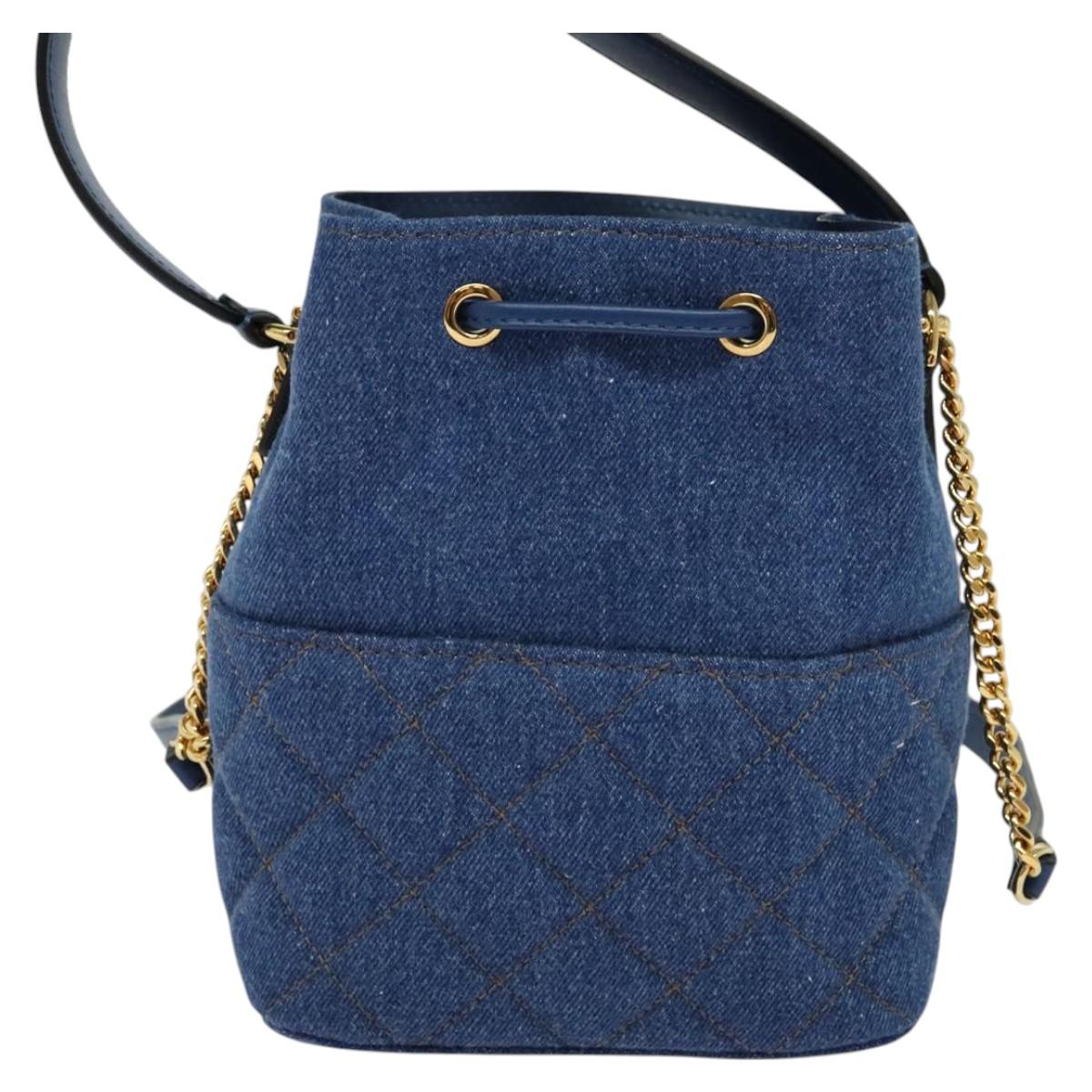 Versace Medusa, Blue, Denim - Jeans, handbag