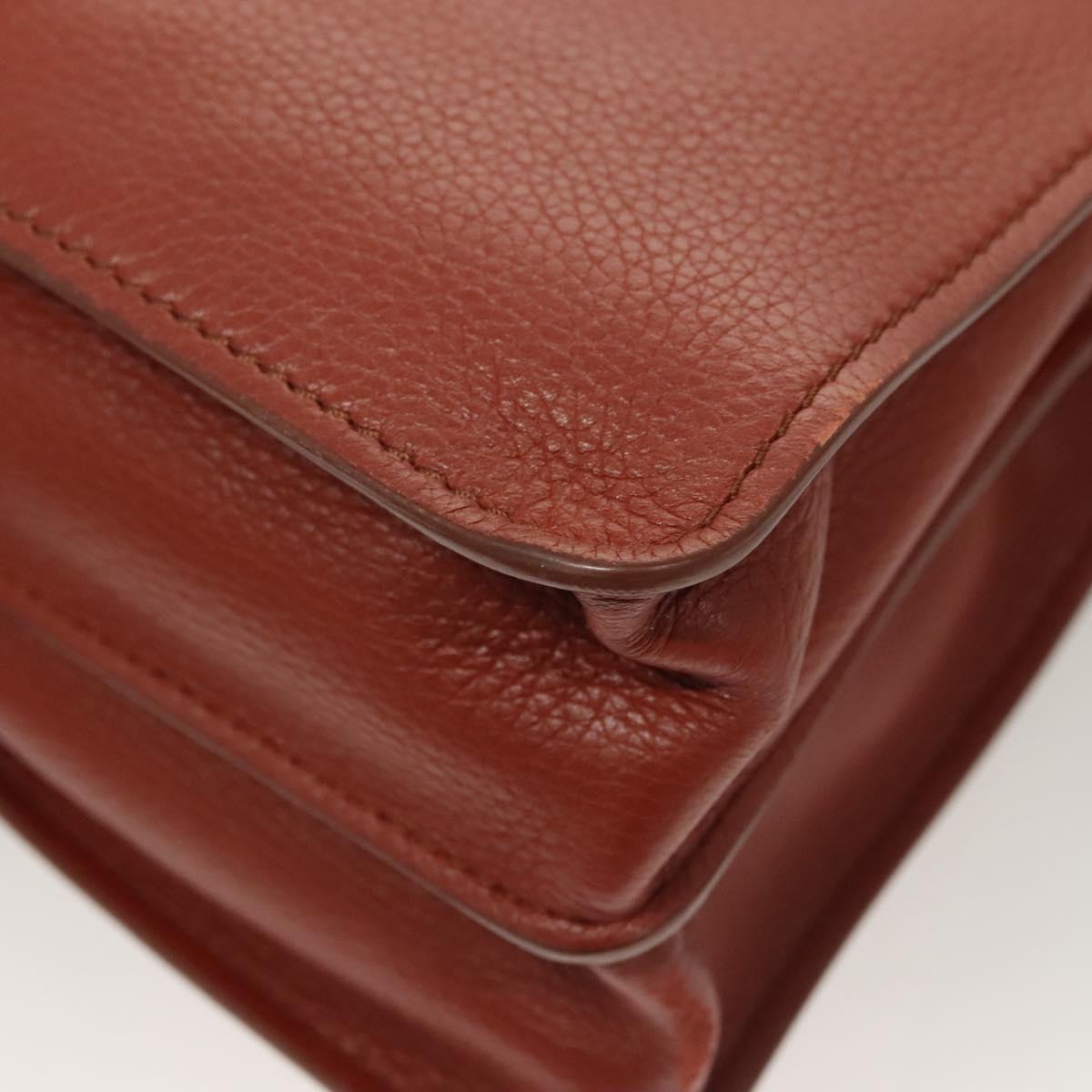 Chloé Aby, Brown, Leather, handbag