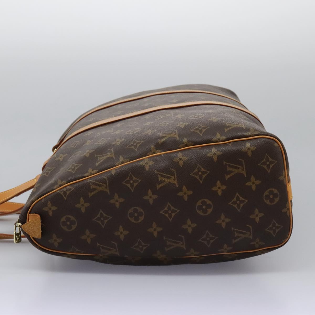 Louis Vuitton Flanerie 45, Brown, Canvas, shoulder