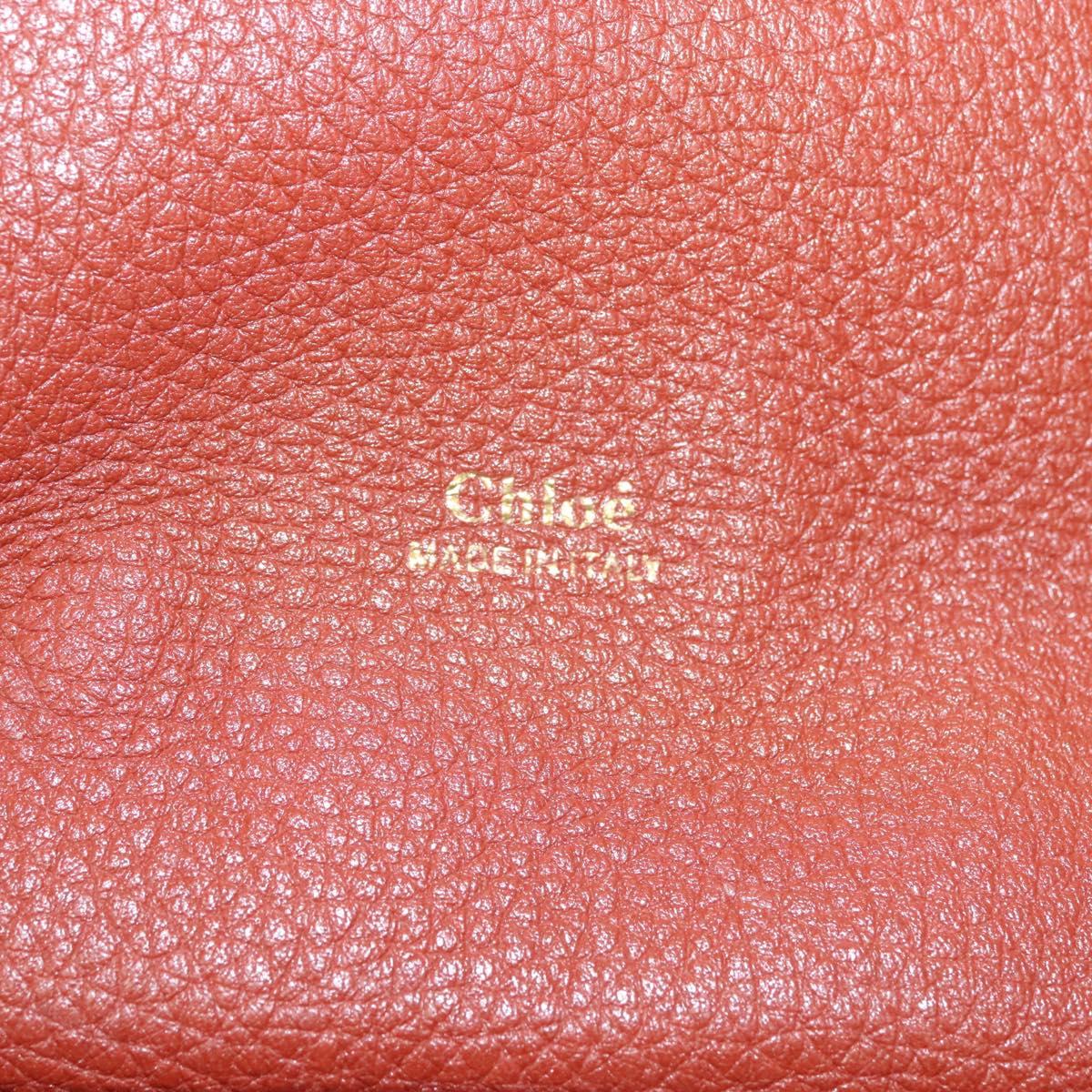Chloé Aby, Brown, Leather, handbag