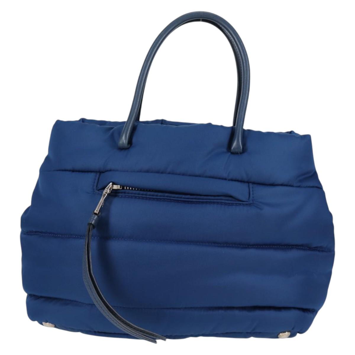 Prada Re-Nylon, Blue, NYLON, handbag
