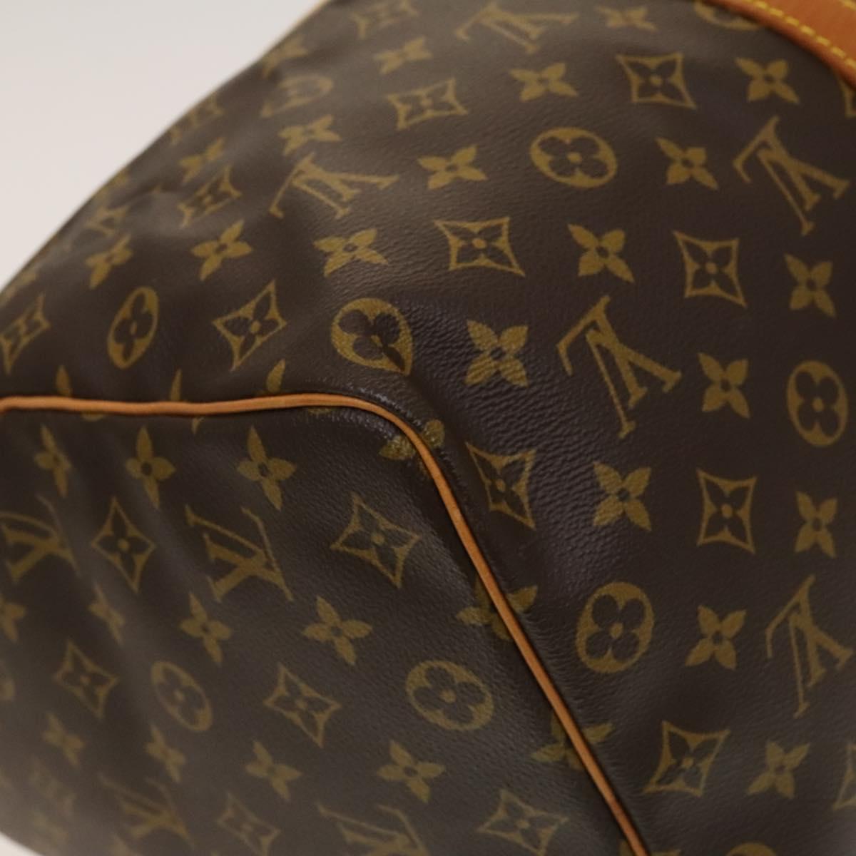 Louis Vuitton Keepall 50, Brown, Canvas, travel