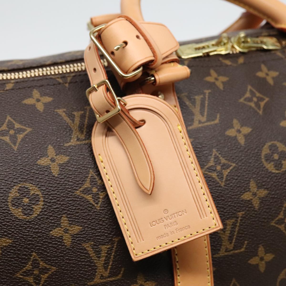 Louis Vuitton Keepall 50, Brown, Canvas, travel