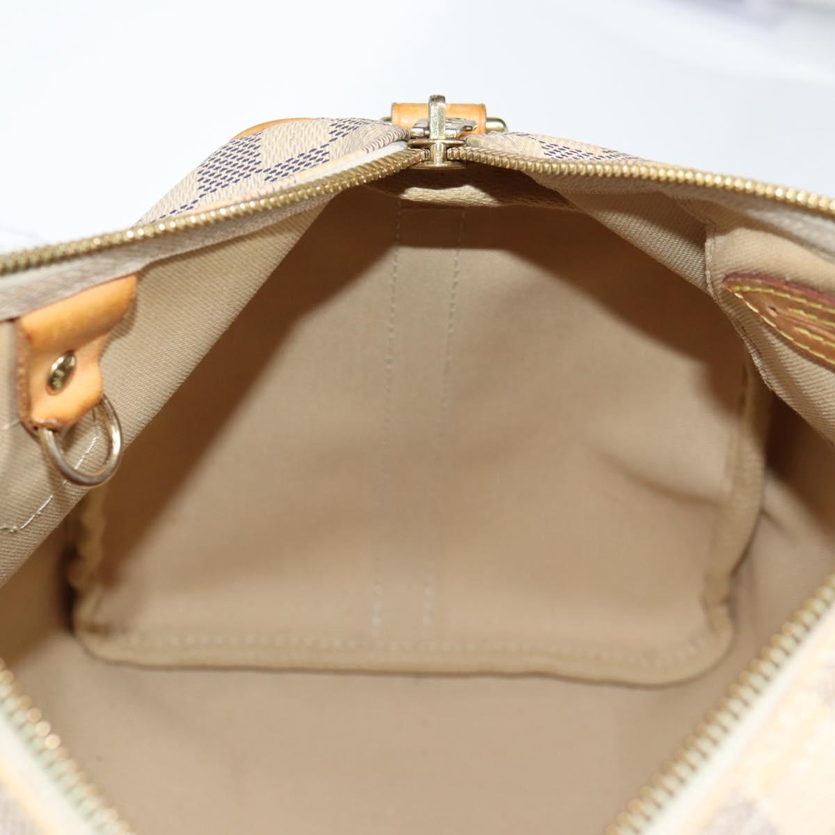 Louis Vuitton Speedy 30, White, Canvas, handbag