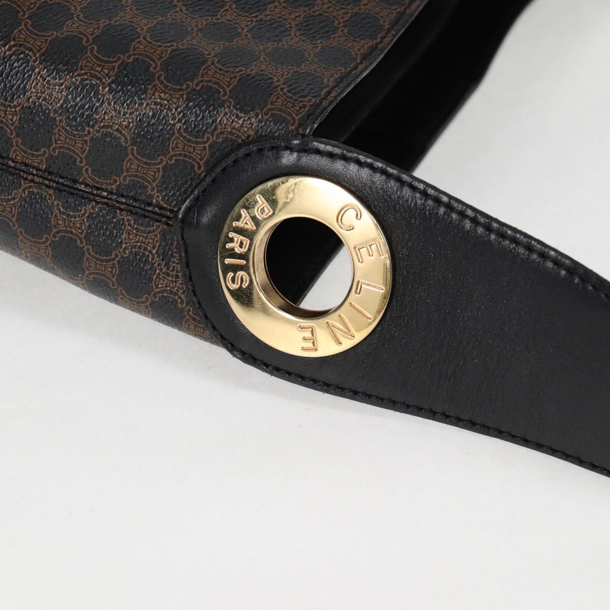 Céline Hobo, Black, Canvas, shoulder
