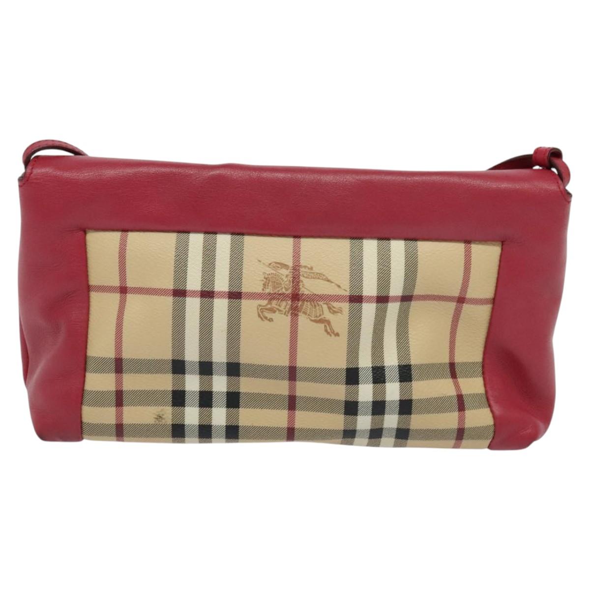 Burberry Nova Check, Beige, Canvas, shoulder