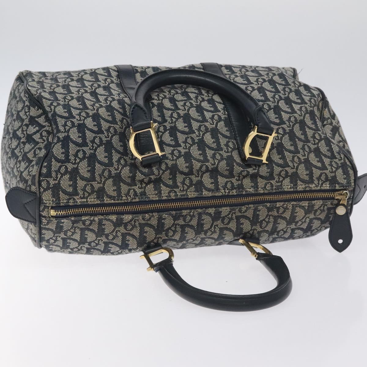 Dior Trotter, Navy, Canvas, travel