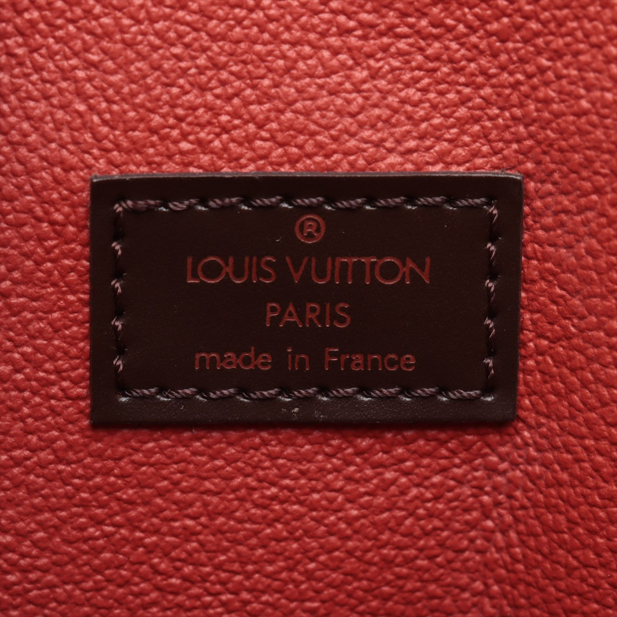 Louis Vuitton Sac plat, Brown, Canvas, shoulder