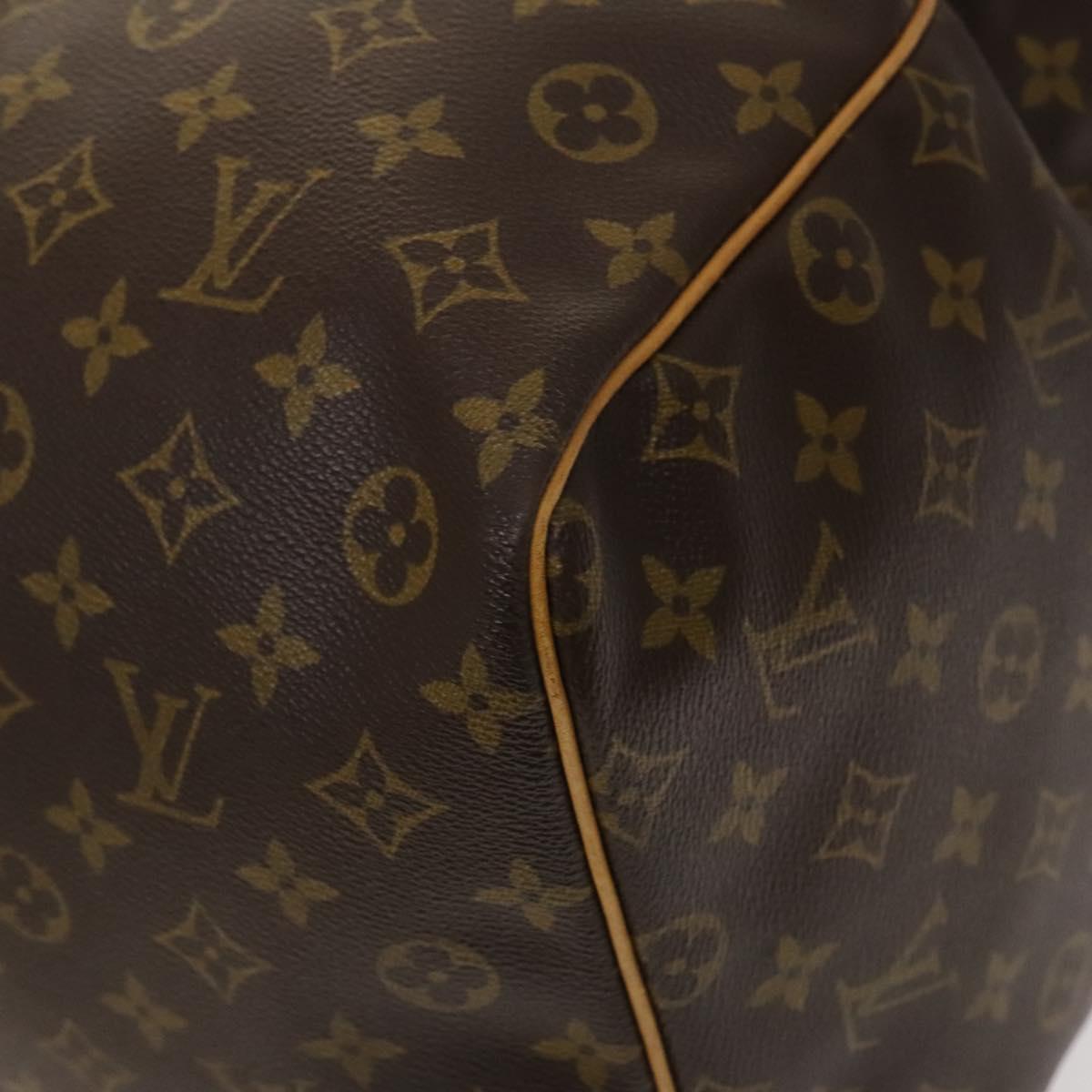 Louis Vuitton Keepall 60, Brown, Canvas, travel