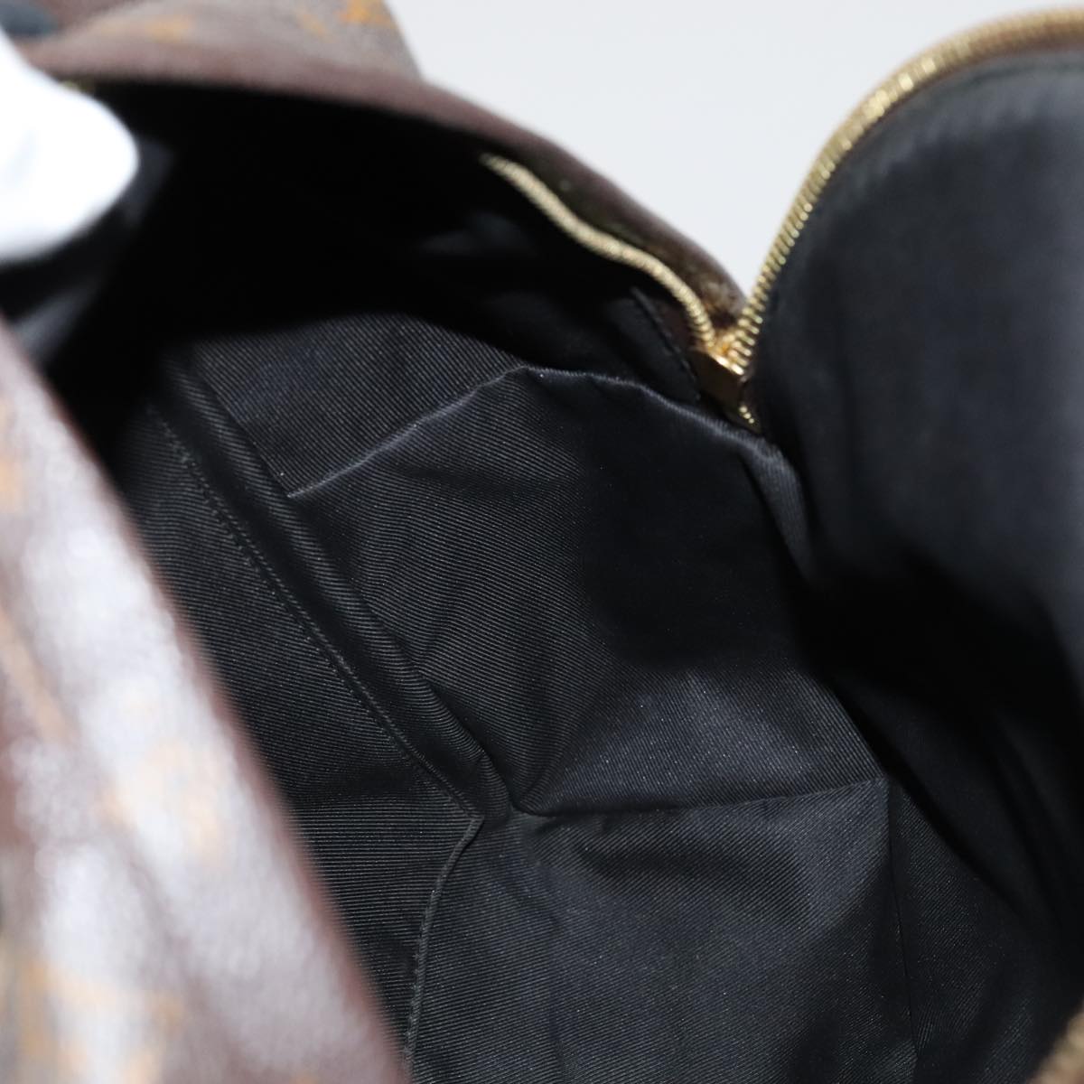 Louis Vuitton Palm Springs MM, Brown, Canvas, backpack