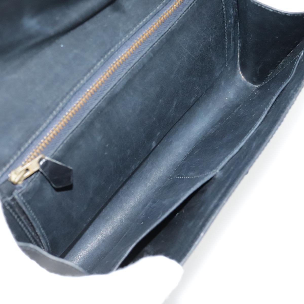 Hermès H, Black, Leather, clutch