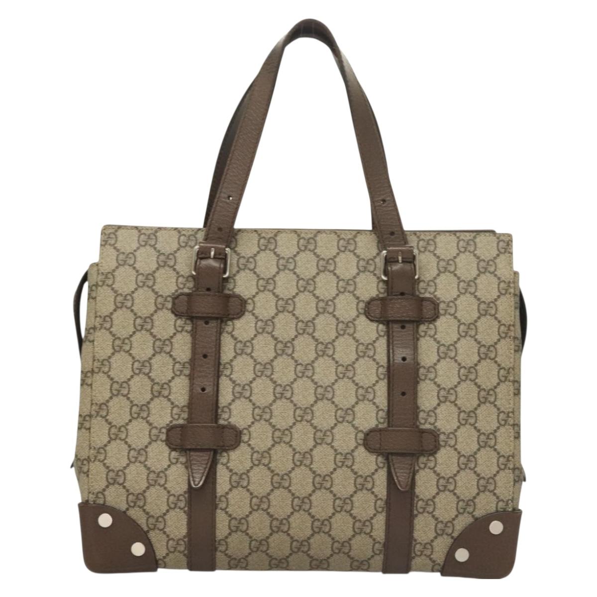 Gucci GG canvas, Beige, Canvas, handbag