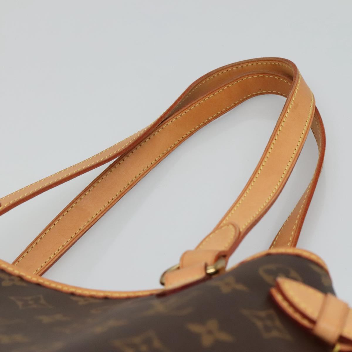 Louis Vuitton Batignolles Horizontal, Brown, Canvas, shoulder