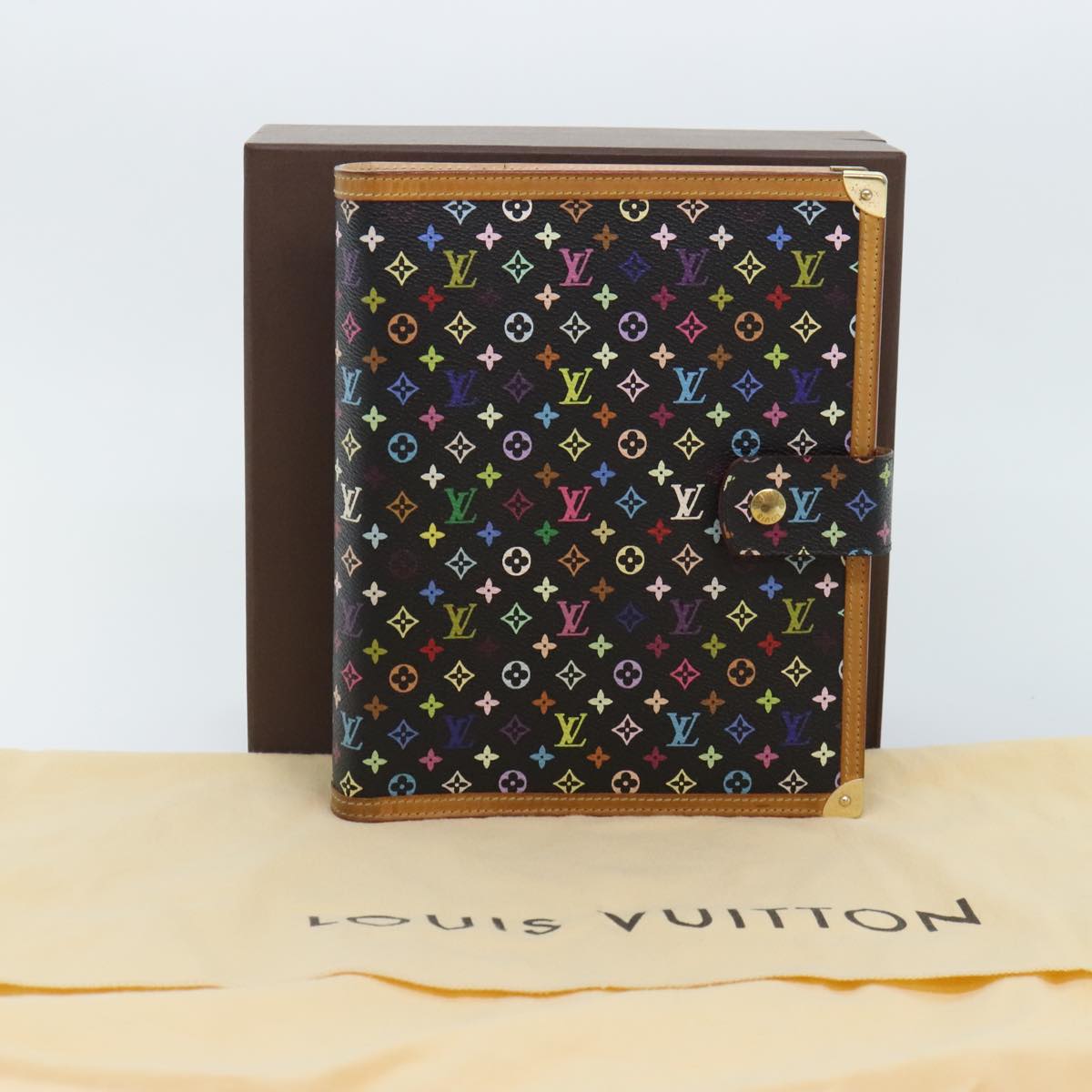 Louis Vuitton Agenda cover, Multicolour, Canvas, wallet