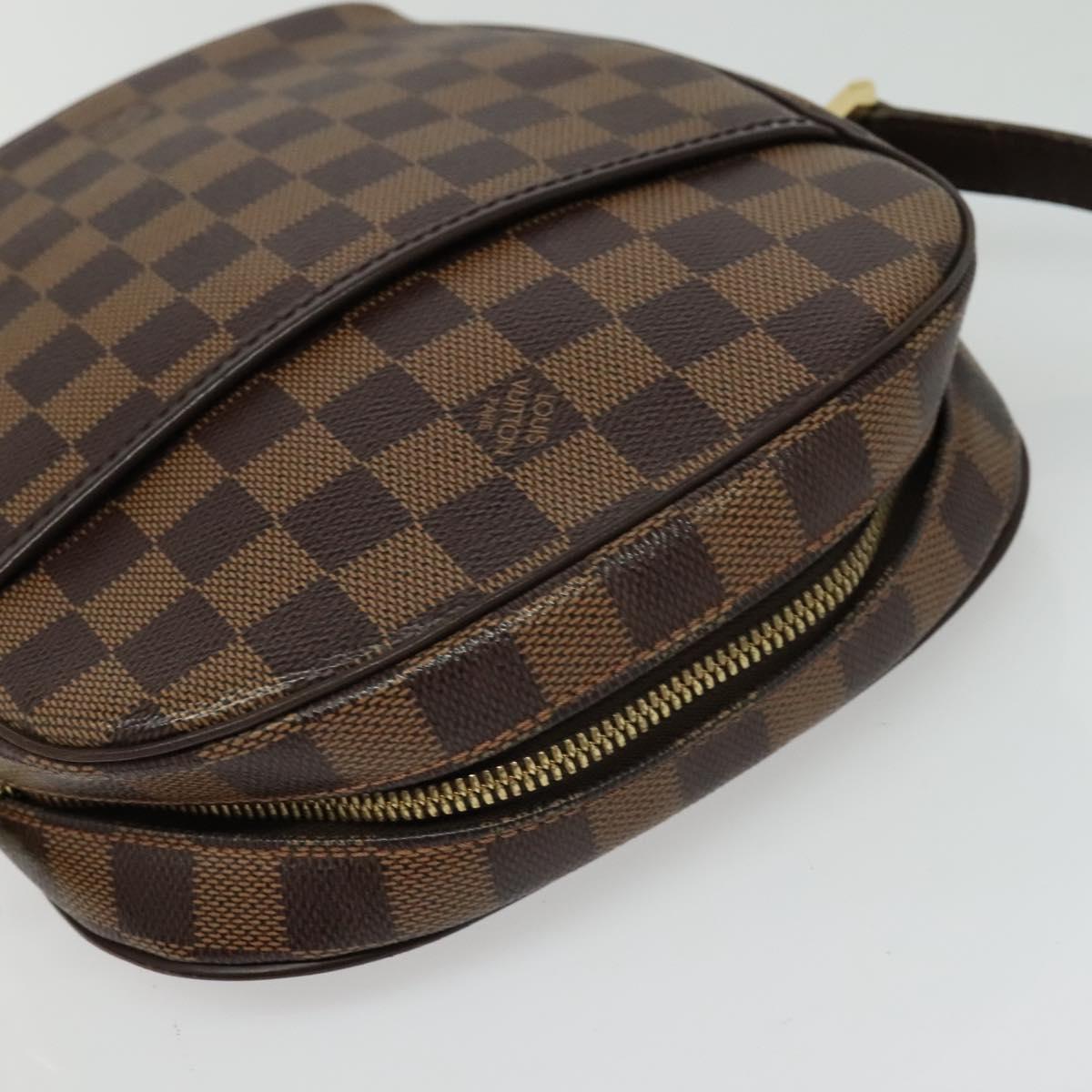 Louis Vuitton Ipanema, Brown, Canvas, shoulder