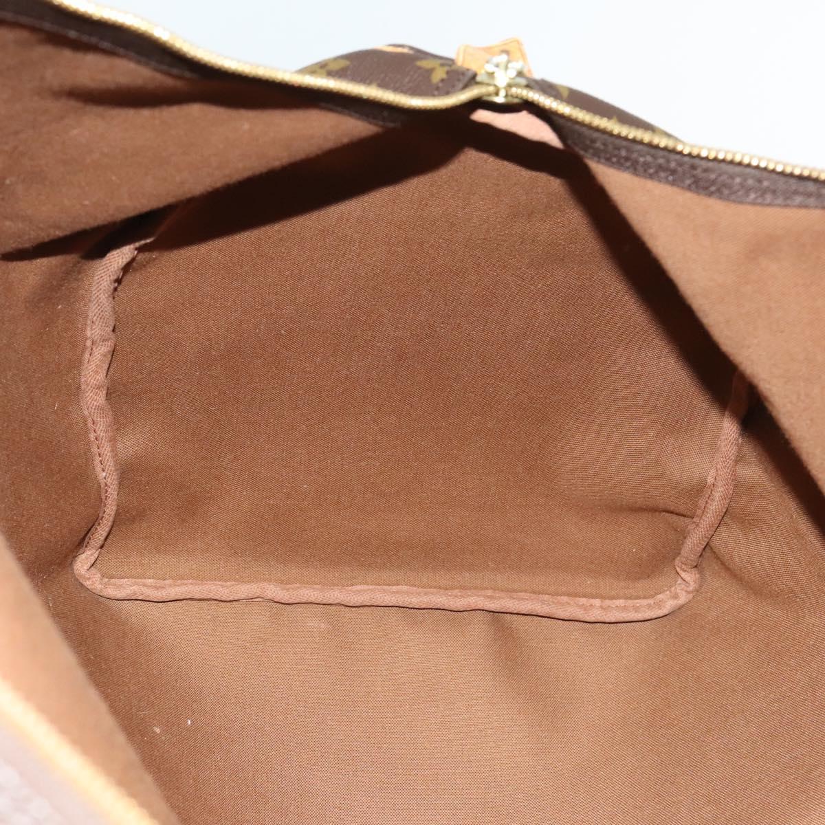 Louis Vuitton Keepall 60, Brown, Canvas, travel